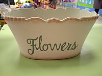 Кашпо "Flowers" (пластик), 23x13,5xH11 см; цвет: розовый; арт.: JH0823-Pink