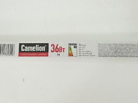 Лампа люминисцентная 36 ВТ Camelion FT8 36W BIO d 26x1213.6 мм